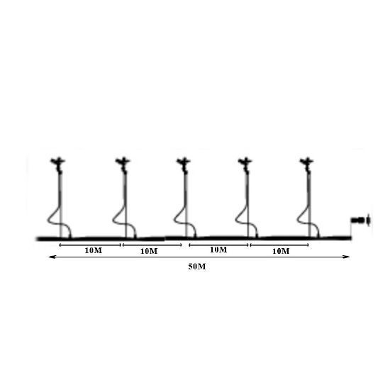 Poza cu Set aspersor irigatii porumb