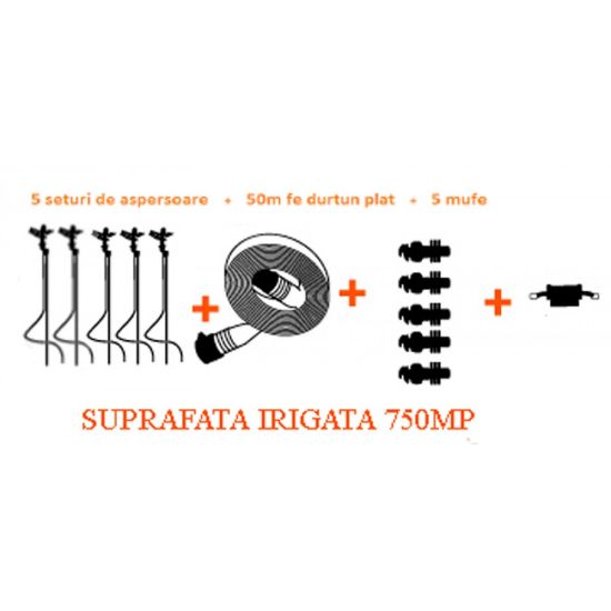 Poza cu Set aspersor irigatii porumb
