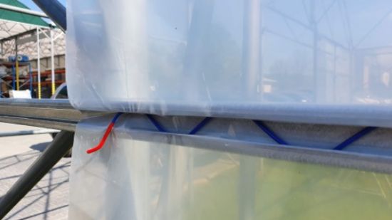 Poza cu Profil 40x40 tip H cu autosusținere și sârmă plastifiată GEO