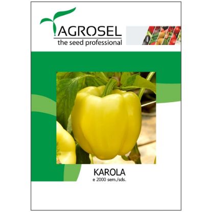 Poza cu Rasaduri de ardei gras galben Karola Agrosel