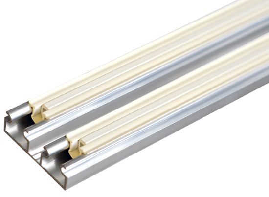 Poza cu Profil dublu aluminiu pentru folie dublă GEO