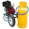 Poza cu Motopompa de presiune 4" motor HONDA cu adaptare GPL
