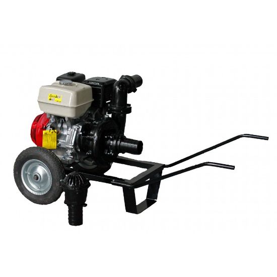 Poza cu Motopompa Profesionala de presiune DWP 390 H3 cu motor HONDA (benzina )