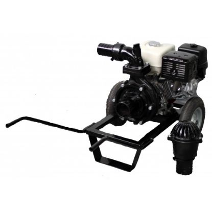 Poza cu Motopompa Profesionala de presiune pe benzina DWP 390 H4 cu motor HONDA