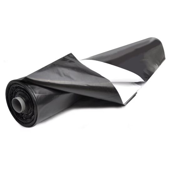 Poza cu Folie albă-neagră 5010 Plastika Kritis